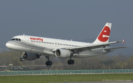 Airbus A320-214 | I-EEZH | Eurofly | BERGAMO - ORIO AL SERIO (LIME/BGY) 29.03.2008