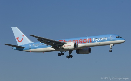 Boeing 757-204 | G-BYAR | ThomsonFly | GENEVA (LSGG/GVA) 09.02.2008
