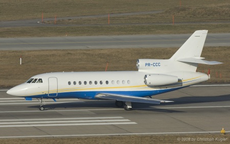 Dassault Falcon 900EX EASy | PR-CCC | private | Z&UUML;RICH (LSZH/ZRH) 26.01.2008