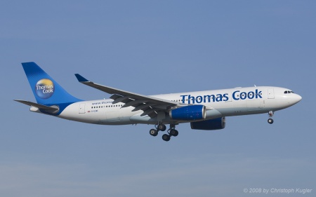 Airbus A330-243 | G-OJMC | Thomas Cook Airlines UK | Z&UUML;RICH (LSZH/ZRH) 10.02.2008