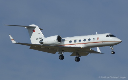 Gulfstream IV | A9C-BAH | Bahrain Amiri Flight | Z&UUML;RICH (LSZH/ZRH) 28.03.2008