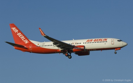 Boeing 737-808 | D-ABBY | Air Berlin | Z&UUML;RICH (LSZH/ZRH) 19.04.2008