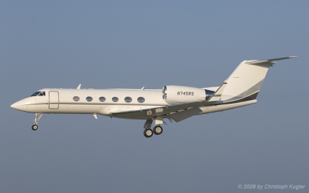 Gulfstream IV | N745RS | private | Z&UUML;RICH (LSZH/ZRH) 07.05.2008