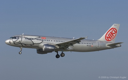 Airbus A320-214 | OE-LEX | Niki | Z&UUML;RICH (LSZH/ZRH) 09.05.2008