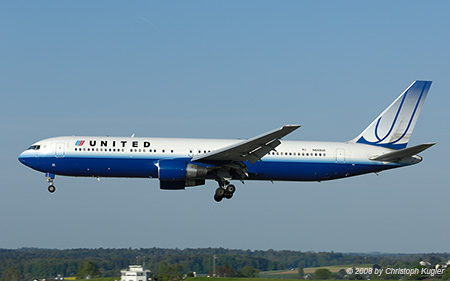 Boeing 767-322ER | N648UA | United Airlines | Z&UUML;RICH (LSZH/ZRH) 09.05.2008