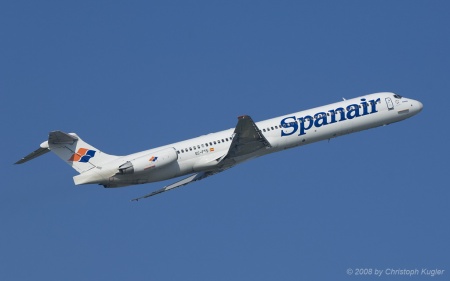 McDonnell Douglas MD-83 | EC-FTS | Spanair | Z&UUML;RICH (LSZH/ZRH) 12.05.2008
