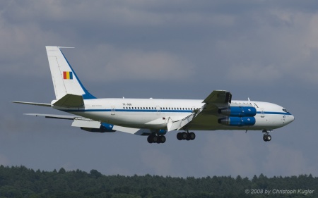 Boeing 707-3K1C | YR-ABB | Government of Romania | Z&UUML;RICH (LSZH/ZRH) 09.06.2008