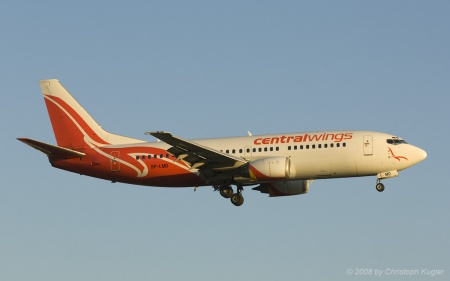 Boeing 737-36N | SP-LMD | Centralwings | Z&UUML;RICH (LSZH/ZRH) 28.06.2008