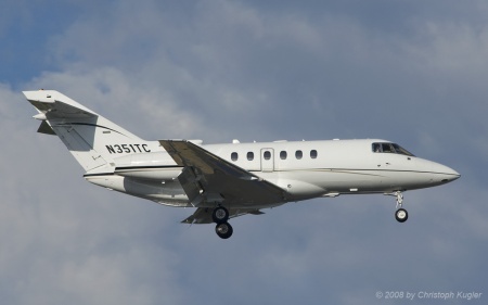 Raytheon Hawker 800XP | N351TC | private | Z&UUML;RICH (LSZH/ZRH) 19.07.2008