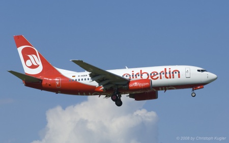 Boeing 737-75B | D-AGER | Hapag-Lloyd Express | Z&UUML;RICH (LSZH/ZRH) 23.07.2008