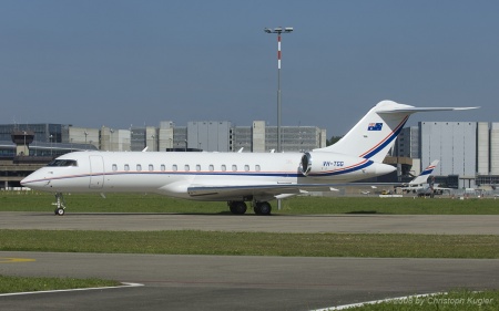 Bombardier BD.700 Global Express | VH-TGG | private | Z&UUML;RICH (LSZH/ZRH) 25.07.2008