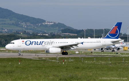 Airbus A321-131 | TC-TUB | Onur Air | Z&UUML;RICH (LSZH/ZRH) 03.09.2008