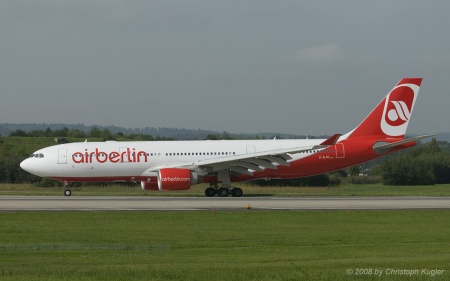 Airbus A330-223 | D-ALPH | Air Berlin | Z&UUML;RICH (LSZH/ZRH) 11.09.2008