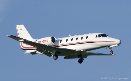 Cessna 560XLS Citation Excel | OY-CKK | untitled (Air Alsie) | Z&UUML;RICH (LSZH/ZRH) 11.10.2008