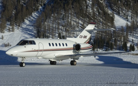 Raytheon Hawker 800XP | CS-DRE | untitled (Netjets Europe) | SAMEDAN (LSZS/SMV) 16.02.2008