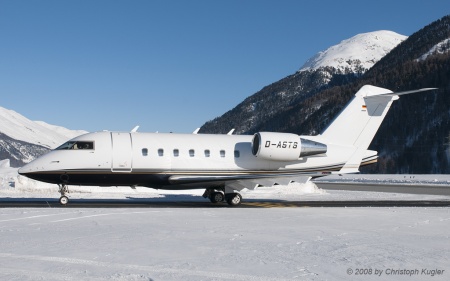 Bombardier Challenger CL.604 | D-ASTS | untitled (ACM Air Charter) | SAMEDAN (LSZS/SMV) 27.12.2008