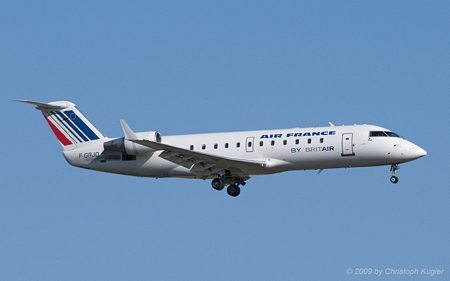 Bombardier CRJ 100ER | F-GRJO | Air France (BritAir) | PARIS CHARLES-DE-GAULLE (LFPG/CDG) 21.03.2009