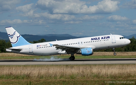 Airbus A320-211 | F-GJVF | Aigle Azur | BASLE (LFSB/BSL) 29.08.2009