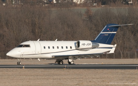 Bombardier Challenger CL.604 | HB-JGR | untitled (Nomad Aviation) | INNSBRUCK-KRANEBITTEN (LOWI/INN) 10.01.2009