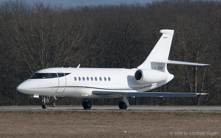 Dassault Falcon 2000 | LX-SAM | untitled (Global Jet Luxembourg) | GENEVA (LSGG/GVA) 28.02.2009