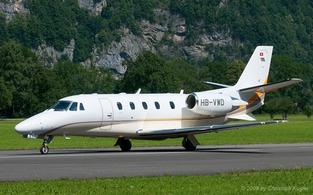Cessna 525B CitationJet CJ3 | HB-VWD | untitled (Swiss Privat Aviation) | MOLLIS (LSMF/---) 04.07.2009