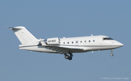 Bombardier Challenger CL.604 | VP-BST | untitled | Z&UUML;RICH (LSZH/ZRH) 25.01.2009