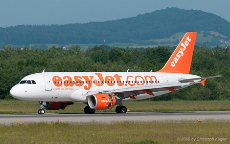 Airbus A319-111 | G-EZIL | easyJet Airline | Z&UUML;RICH (LSZH/ZRH) 13.06.2009