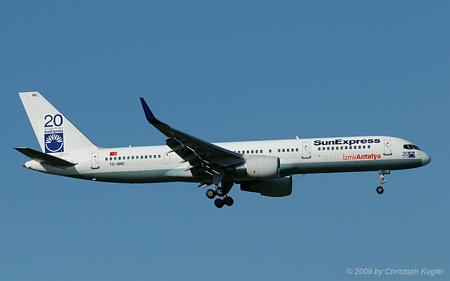 Boeing 757-2Q8 | TC-SNC | SunExpress | Z&UUML;RICH (LSZH/ZRH) 01.08.2009