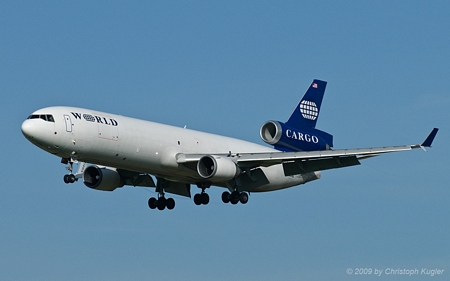 McDonnell Douglas MD-11F | N383WA | World Airways | Z&UUML;RICH (LSZH/ZRH) 16.08.2009