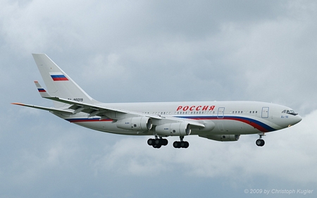Ilyushin IL-96-300 | RA-96019 | Rossiya Russian Airlines (Russia State Transport Company) | Z&UUML;RICH (LSZH/ZRH) 14.09.2009