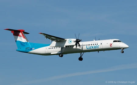 De Havilland Canada DHC-8-402 | LX-LGC | Luxair | Z&UUML;RICH (LSZH/ZRH) 03.10.2009