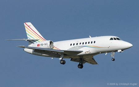 Dassault Falcon 2000 | HB-IAZ | untitled (TAG Aviation Switzerland) | Z&UUML;RICH (LSZH/ZRH) 27.12.2009