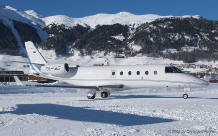 IAI Gulfstream G150 | OE-GLF | untitled (Avcon Jet) | SAMEDAN (LSZS/SMV) 03.01.2009
