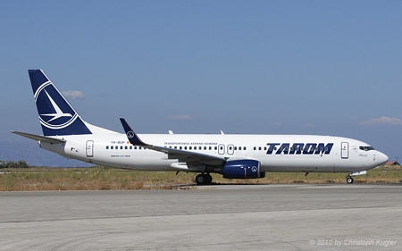 Boeing 737-86J | YR-BGP | Tarom | RHODOS - DIAGORAS (LGRP/RHO) 14.09.2010