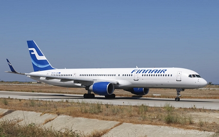 Boeing 757-2Q8 | OH-LBS | Finnair | RHODOS - DIAGORAS (LGRP/RHO) 15.09.2010
