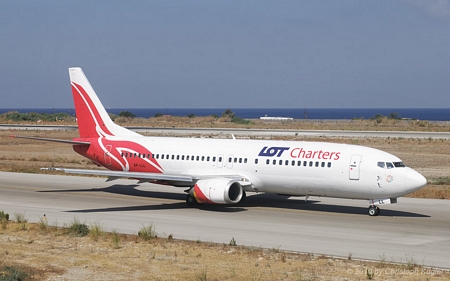 Boeing 737-4Q8 | SP-LLL | LOT Polish Airlines | RHODOS - DIAGORAS (LGRP/RHO) 16.09.2010