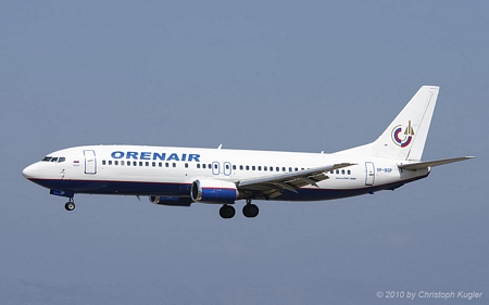 Boeing 737-4Y0 | VP-BGP | Orenair | RHODOS - DIAGORAS (LGRP/RHO) 16.09.2010