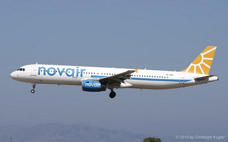 Airbus A321-231 | SE-RDP | Nova Airlines | RHODOS - DIAGORAS (LGRP/RHO) 19.09.2010