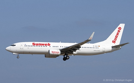 Boeing 737-8Q8 | D-AXLF | XL Airways Germany | RHODOS - DIAGORAS (LGRP/RHO) 23.09.2010