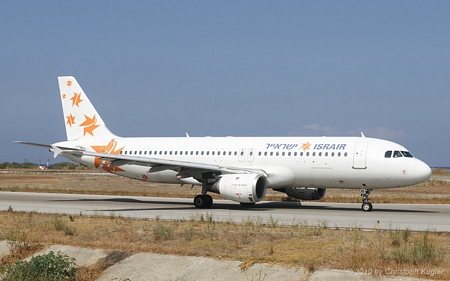 Airbus A320-231 | 4X-ABD | Israir | RHODOS - DIAGORAS (LGRP/RHO) 23.09.2010