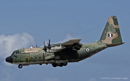 Lockheed C-130H Hercules | 741 | Greek Air Force | RHODOS - DIAGORAS (LGRP/RHO) 27.09.2010