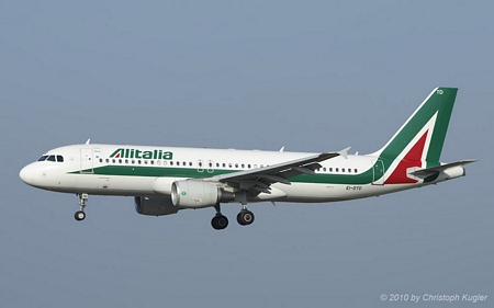 Airbus A320-216 | EI-DTD | Alitalia | ROMA-FIUMICINO (LIRF/FCO) 25.08.2010