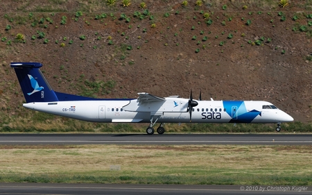 De Havilland Canada DHC-8-402 | CS-TRD | SATA Air Acores | MADEIRA-FUNCHAL (LPMA/FNC) 18.05.2010