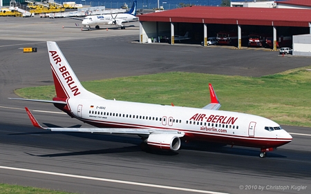 Boeing 737-86J | D-ABAG | Air Berlin | MADEIRA-FUNCHAL (LPMA/FNC) 18.05.2010