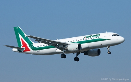 Airbus A320-214 | I-BIKU | Alitalia | GENEVA (LSGG/GVA) 13.03.2010