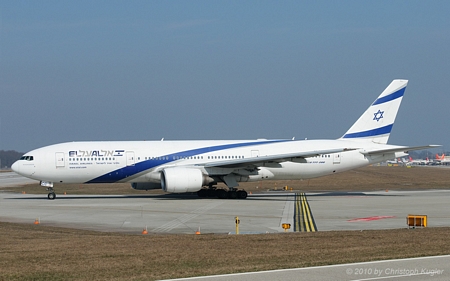 Boeing 777-258ER | 4X-ECC | El Al Israel Airlines | GENEVA (LSGG/GVA) 13.03.2010