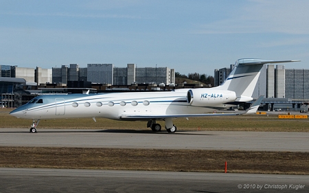 Gulfstream G550 | HZ-ALFA | private | Z&UUML;RICH (LSZH/ZRH) 27.02.2010