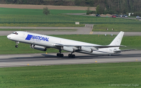 Douglas DC-8-63CF | N865F | National Airlines | Z&UUML;RICH (LSZH/ZRH) 24.04.2010