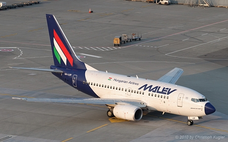 Boeing 737-6Q8 | HA-LOF | Malev - Hungarian Airlines | Z&UUML;RICH (LSZH/ZRH) 25.04.2010