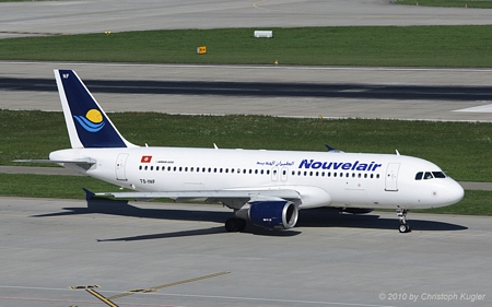 Airbus A320-211 | TS-INF | Nouvelair Tunesie | Z&UUML;RICH (LSZH/ZRH) 03.10.2010